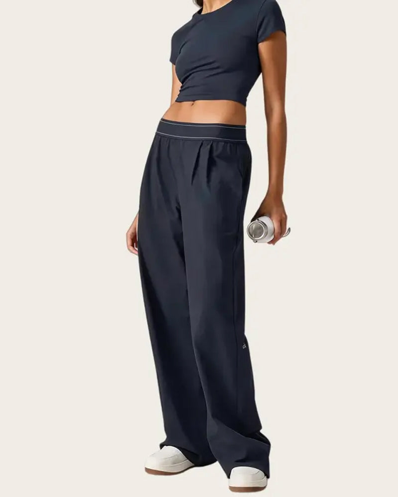 Pantalon Long Décontracté Uni
