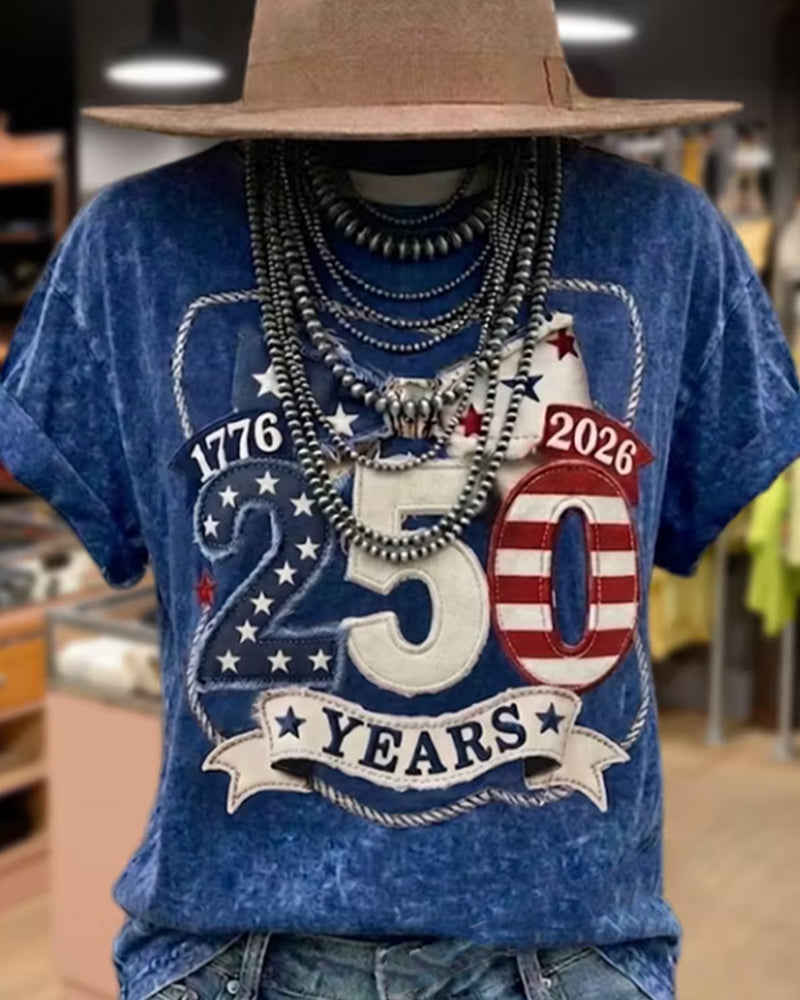 T-Shirt Anniversaire Manches Courtes
