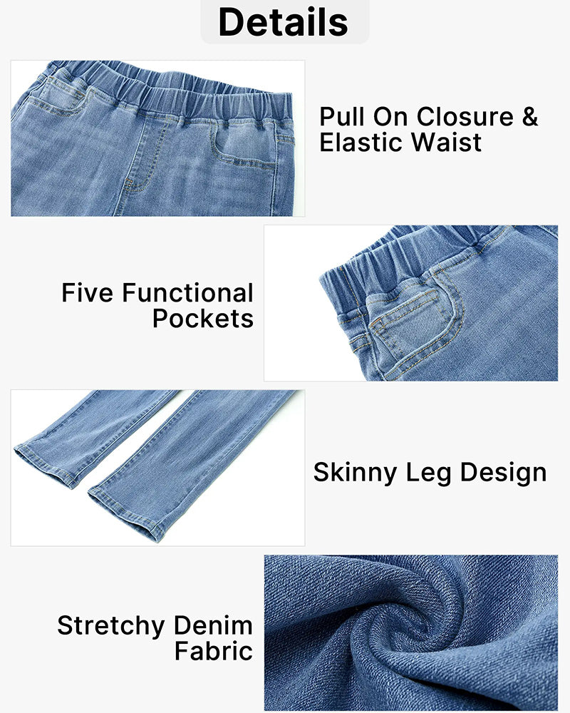 Jean Taille Élastique Capri