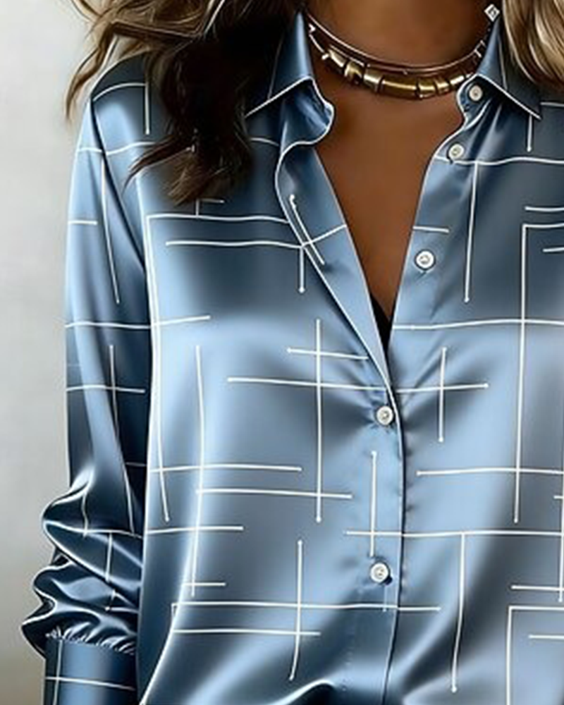 Chemise Ligne Manche Longue