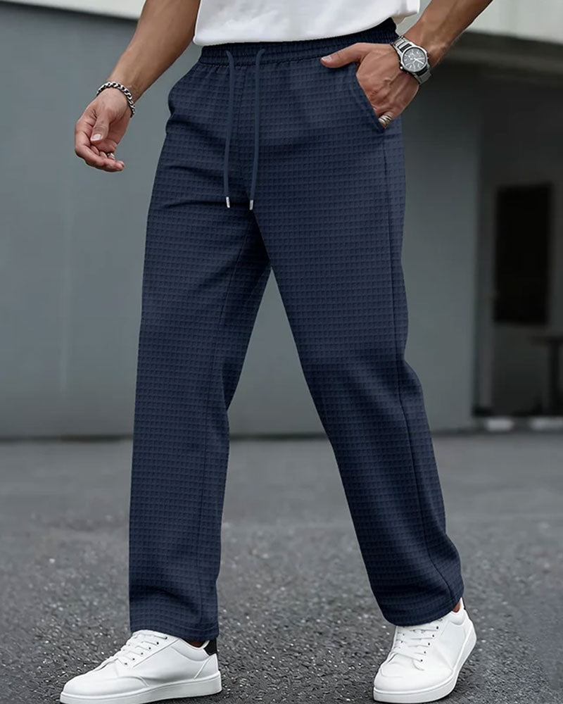 Pantalon Unicolore Hommes Sweat