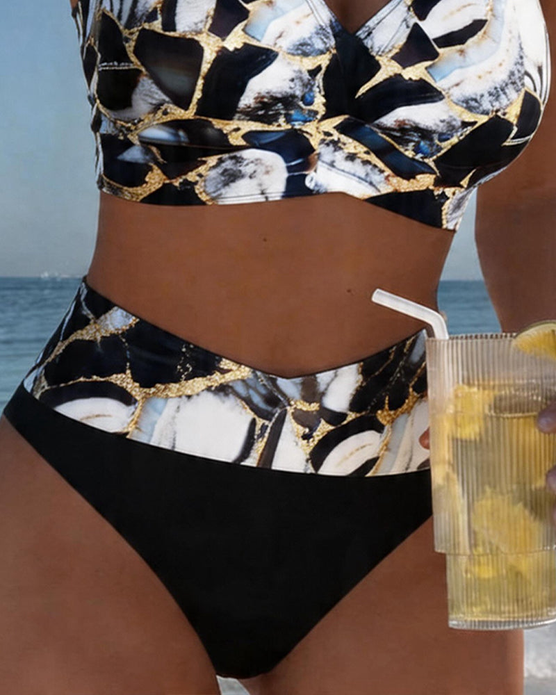 Bikini Bretelle Découpe Créateur