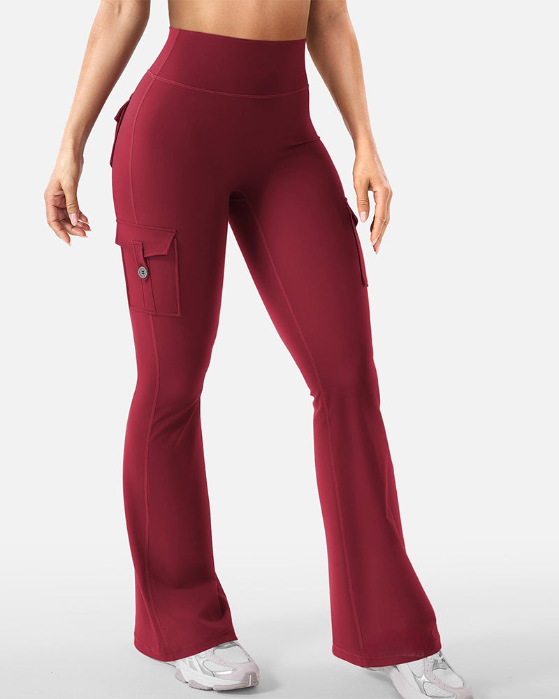 Pantalon Mode Yoga Évasé