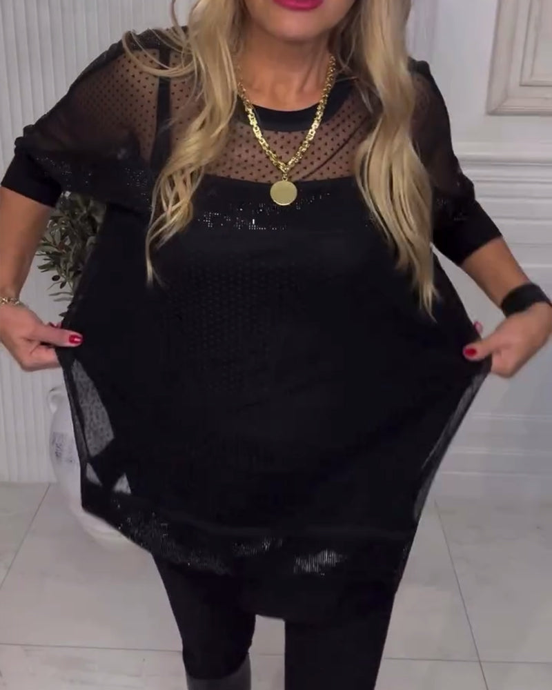 Blouse Maille Manche Longue