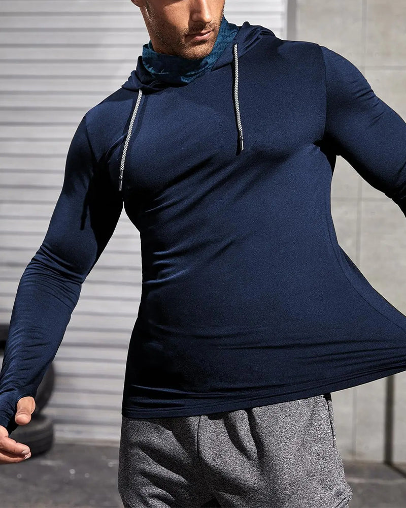 Manteaux Homme Capuche Cordon De Serrage
