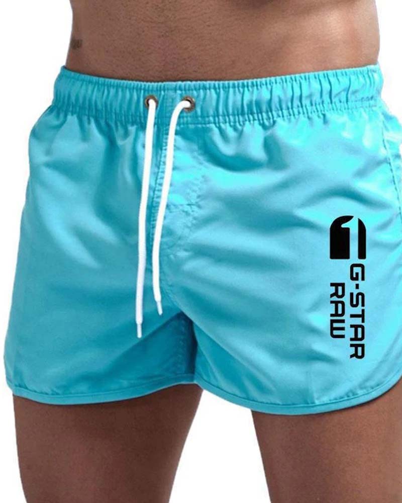 Short Taille Élastique Cordon Séchage Rapide Sport