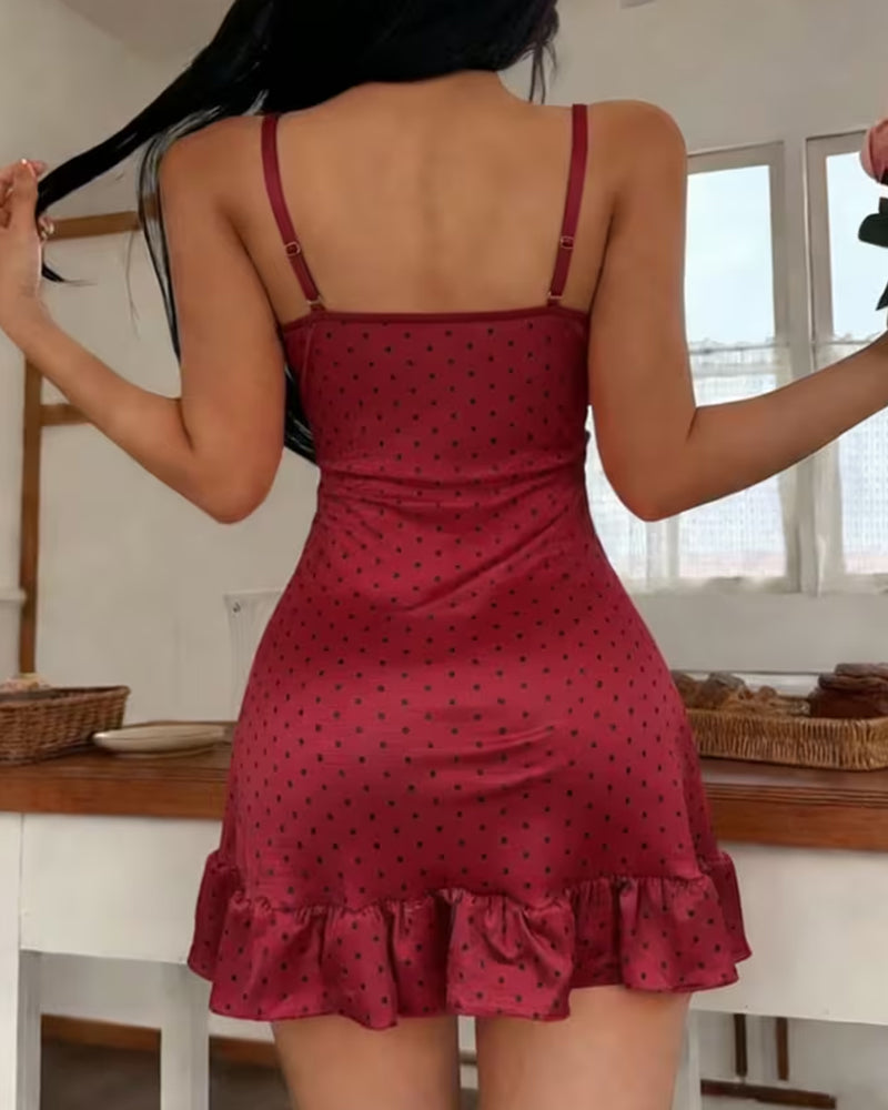 Robe Sexy Bretelles Spaghetti Nuit