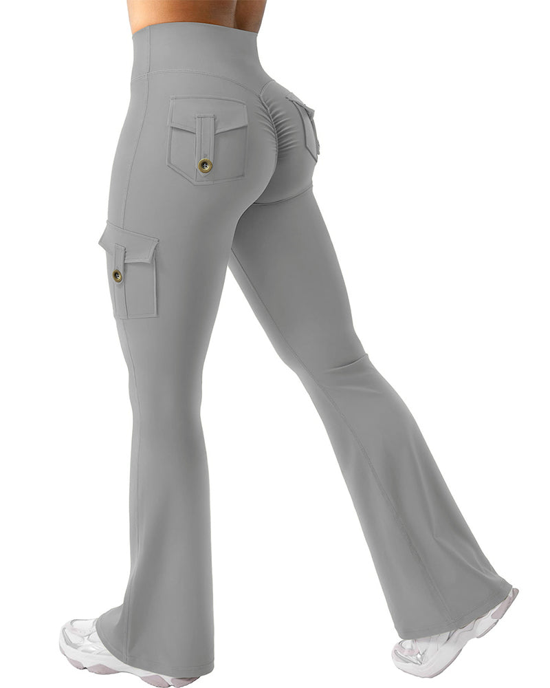 Pantalon Mode Yoga Évasé