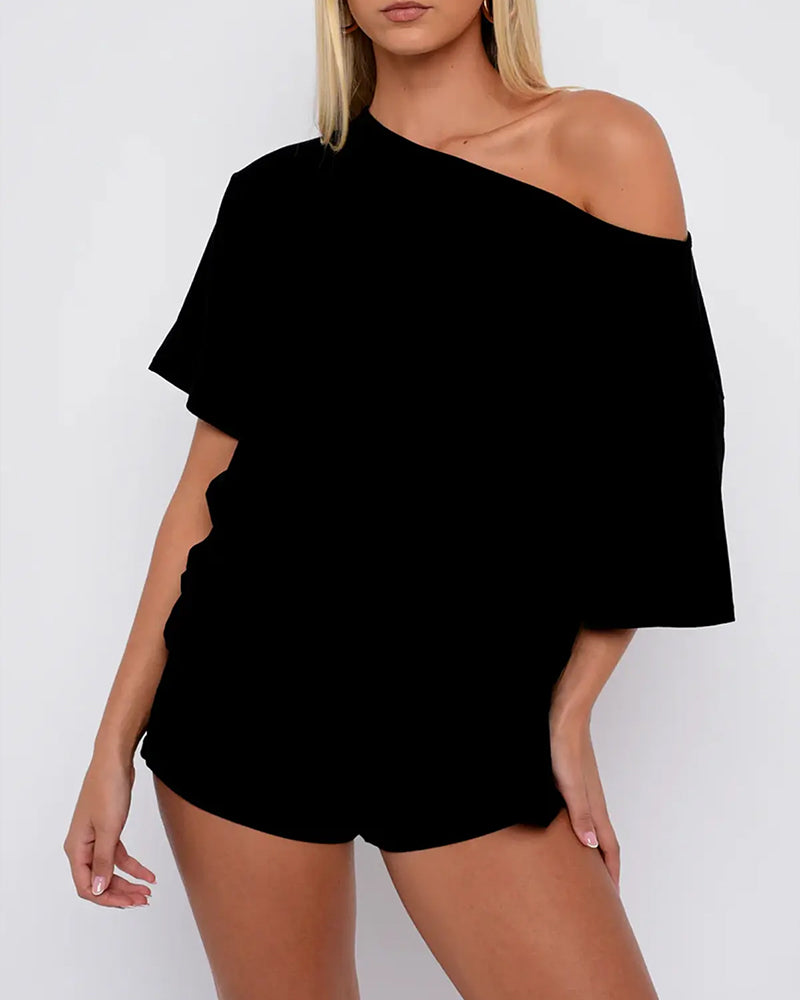Ensemble Deux Pièces Texturé Uni