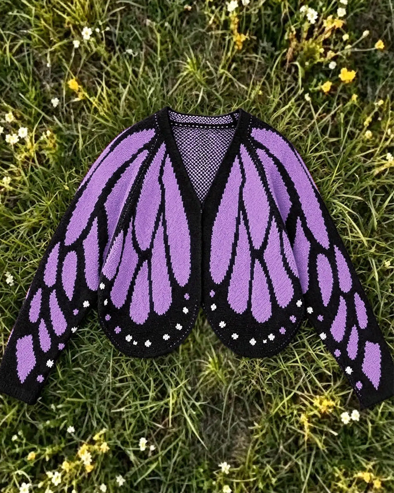 Gilet Papillon Mode Décontracté