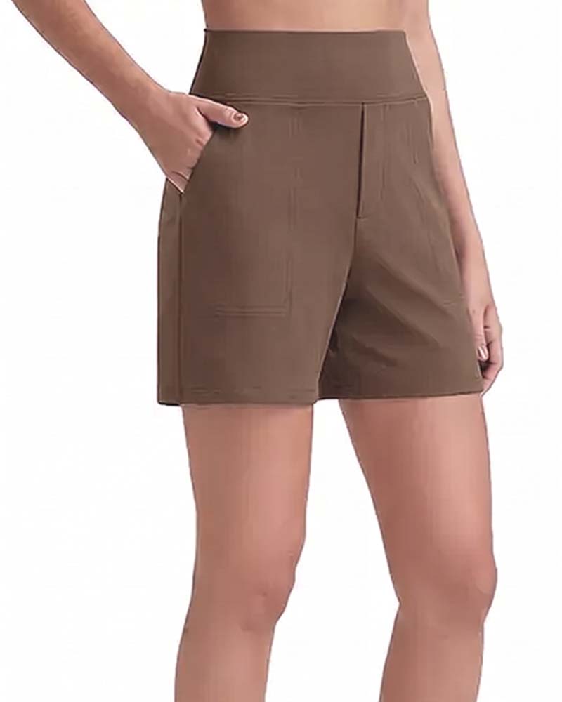 Shorts Taille Haute Athlétique Course