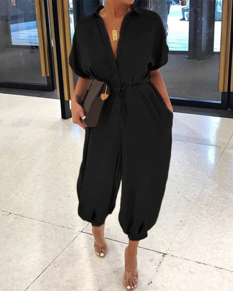 Combinaison vintage multicolore