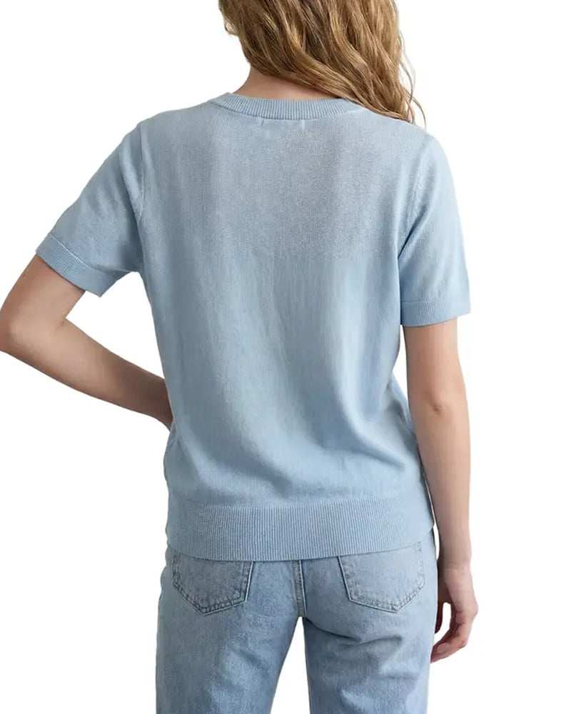 Pull Décontracté Manches Courtes