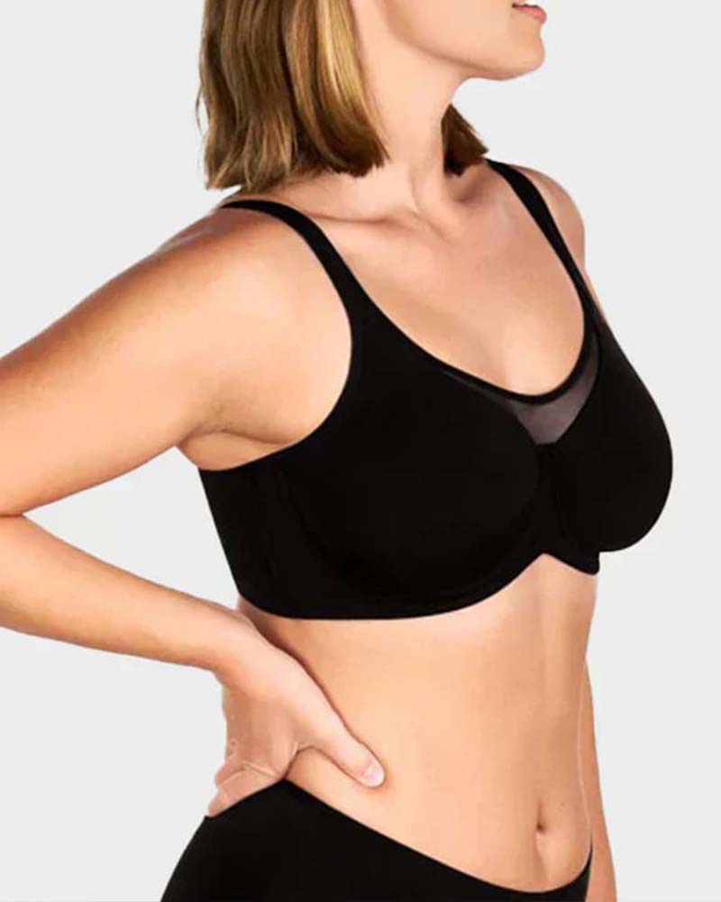 Soutien-Gorge Mesh Assemblé Armature Push-Up