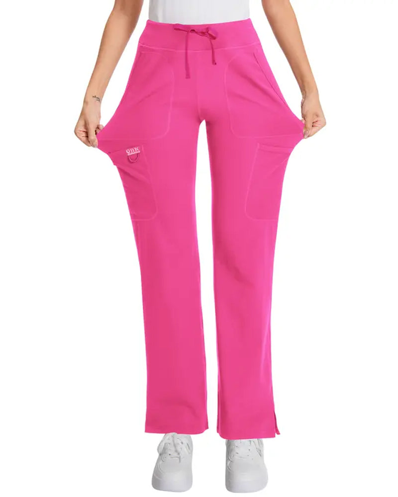 Pantalon Long Taille Haute À Cordon