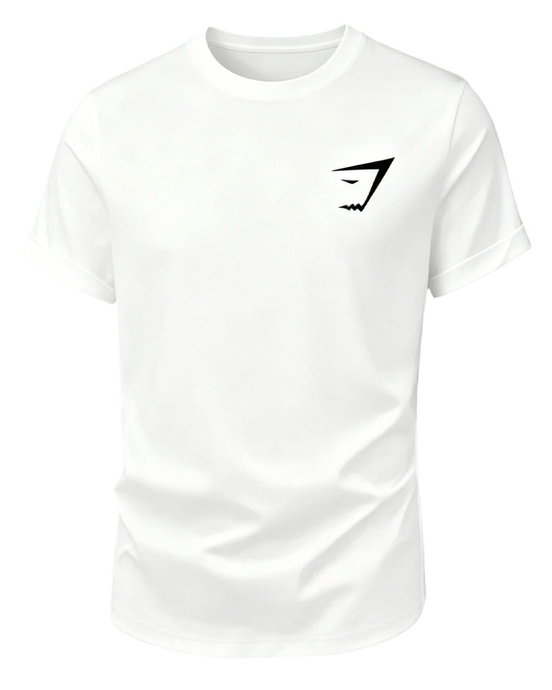 T-Shirt Homme, Col Rond, Manches Courtes