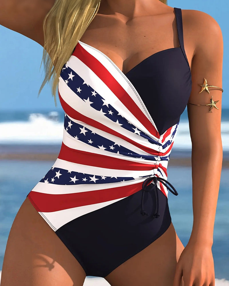 Robe Une Pièce Vacances Col V