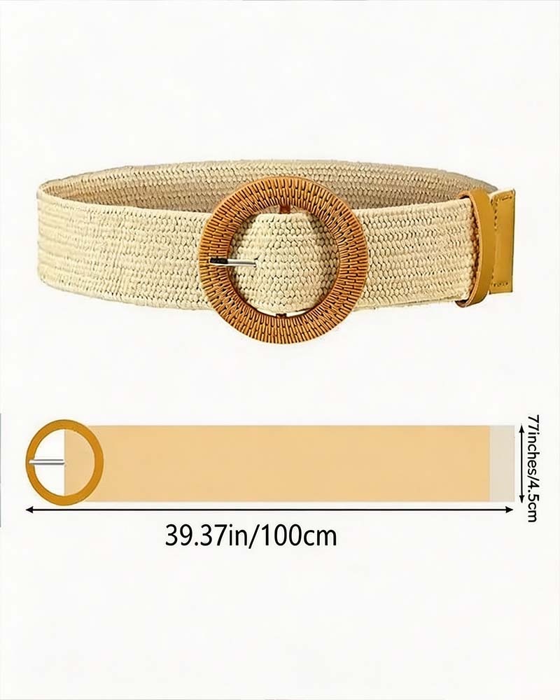 Ceinture Boho Style Boucle Élastique