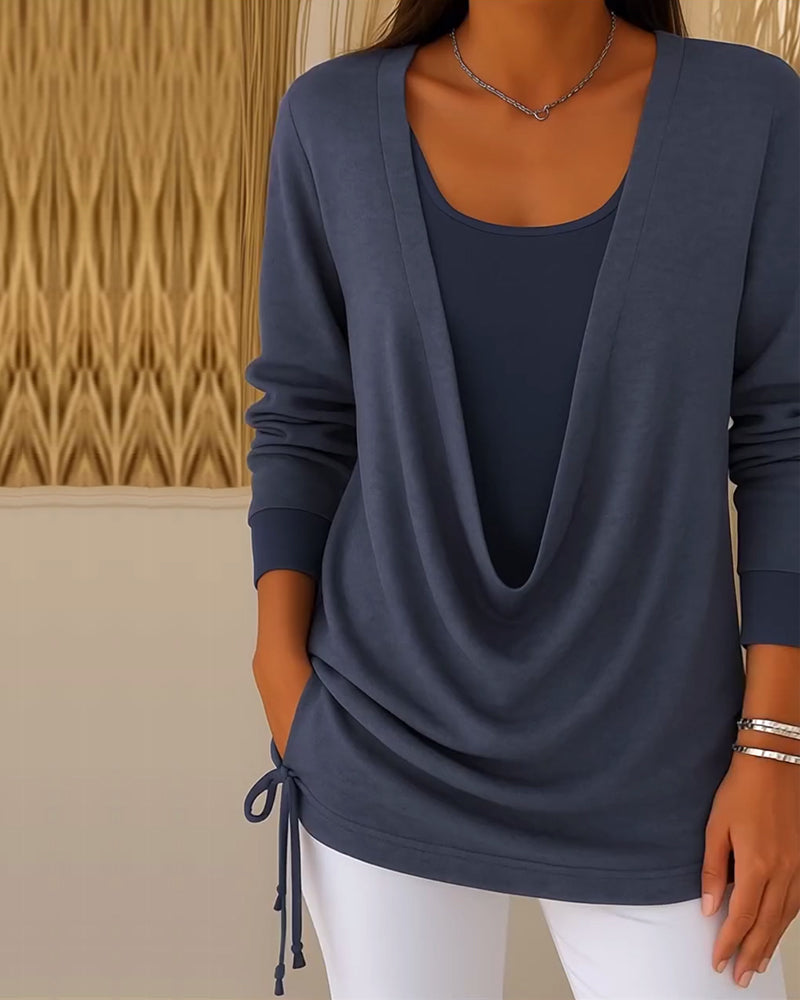 Hauts Faux Deux-Pièces Mode