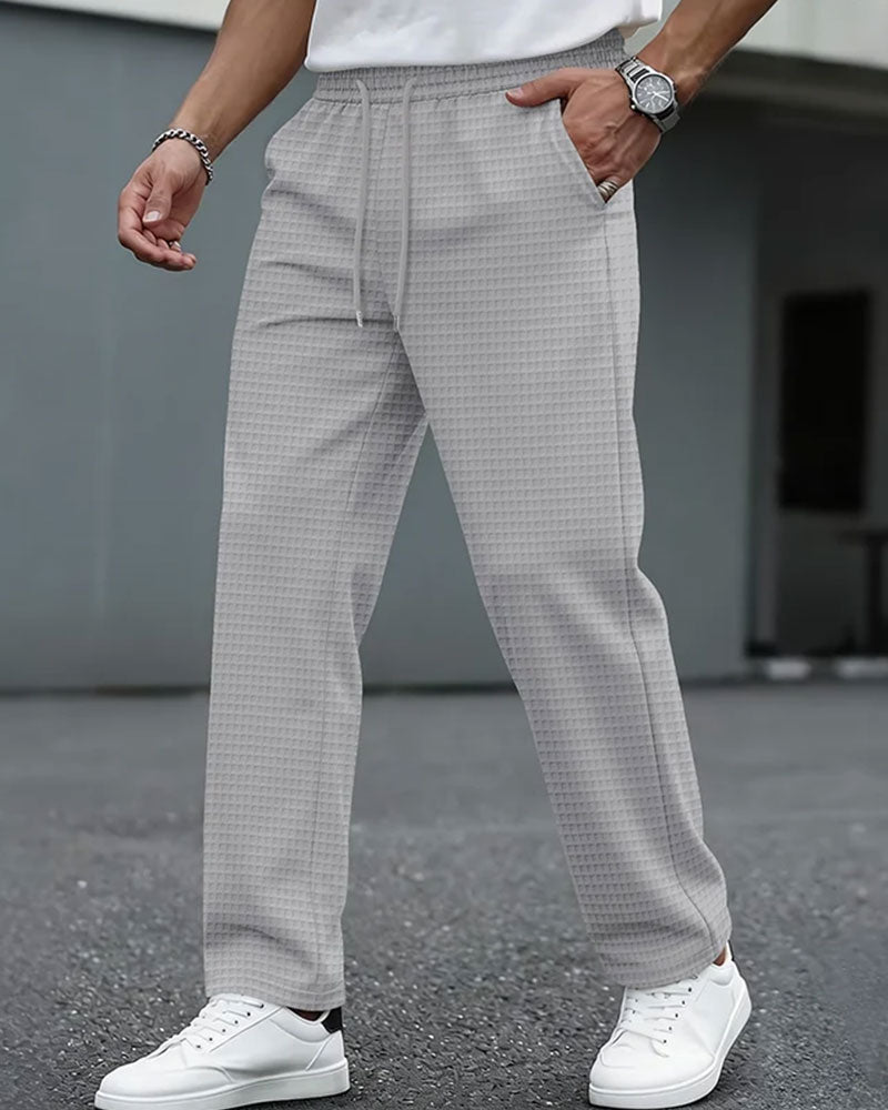 Pantalon Unicolore Hommes Sweat