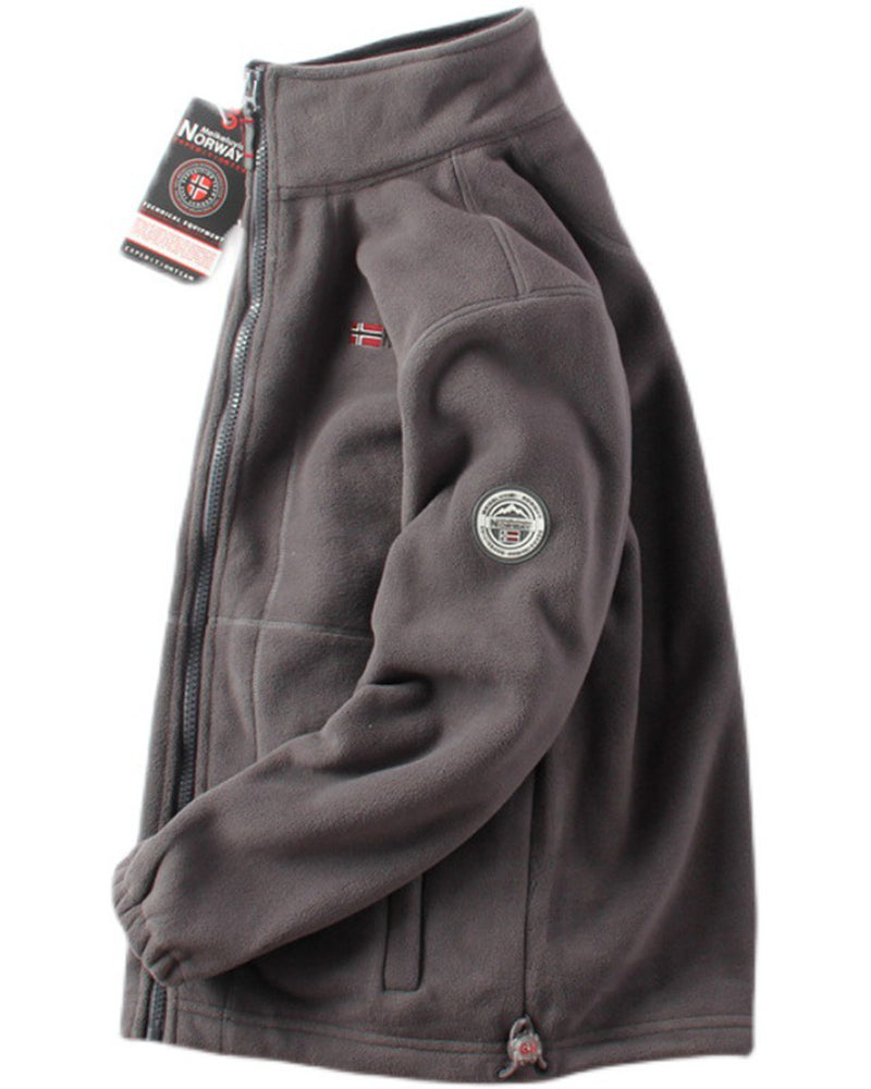 Veste Homme Double Couche Fleece & 50% DE RÉDUCTION