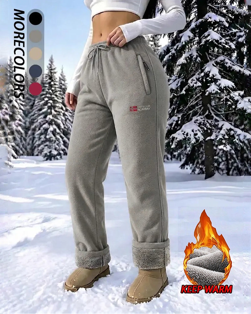 Pantalon Chaud Polaire Poche