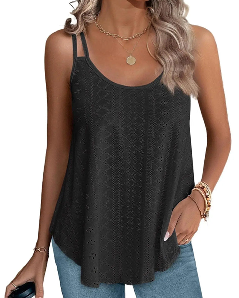 Cami Top Imprimé Floral Col En V