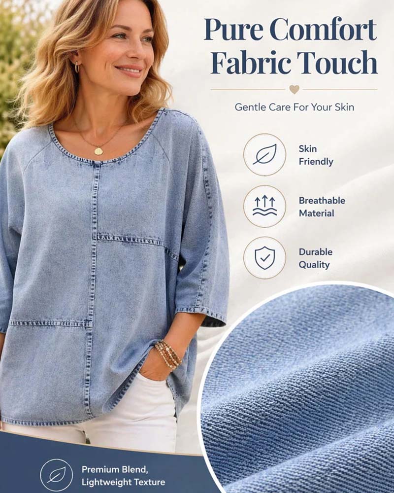 T-Shirt Unie Plus Taille
