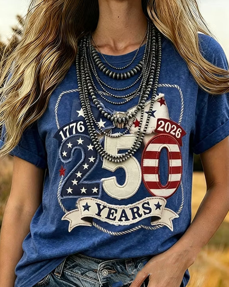 T-Shirt Anniversaire Manches Courtes