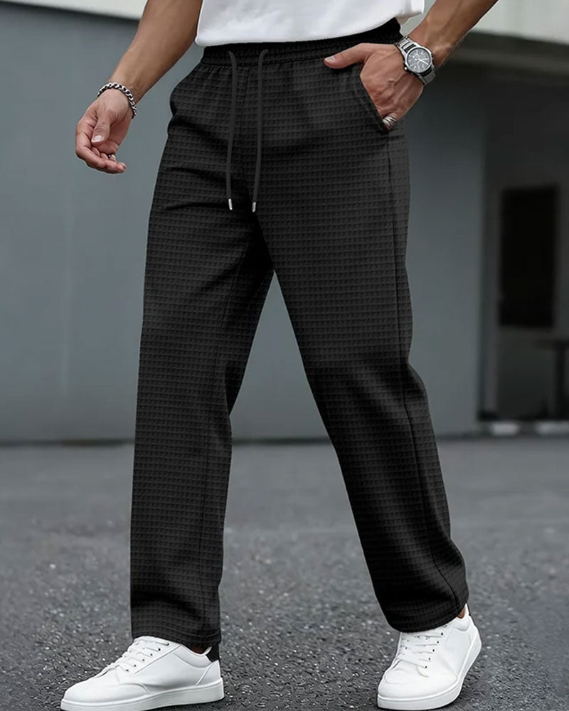 Pantalon Unicolore Hommes Sweat