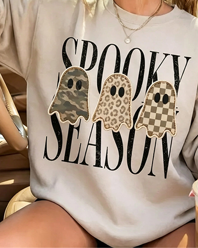 Sweat‑shirt Col Rond Manches Longues