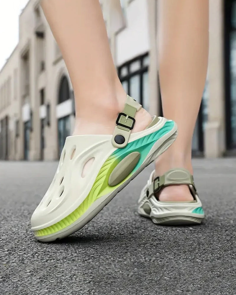 Sandales Femme/Homme Été Semelle Épaisse Antidérapantes Décontractées