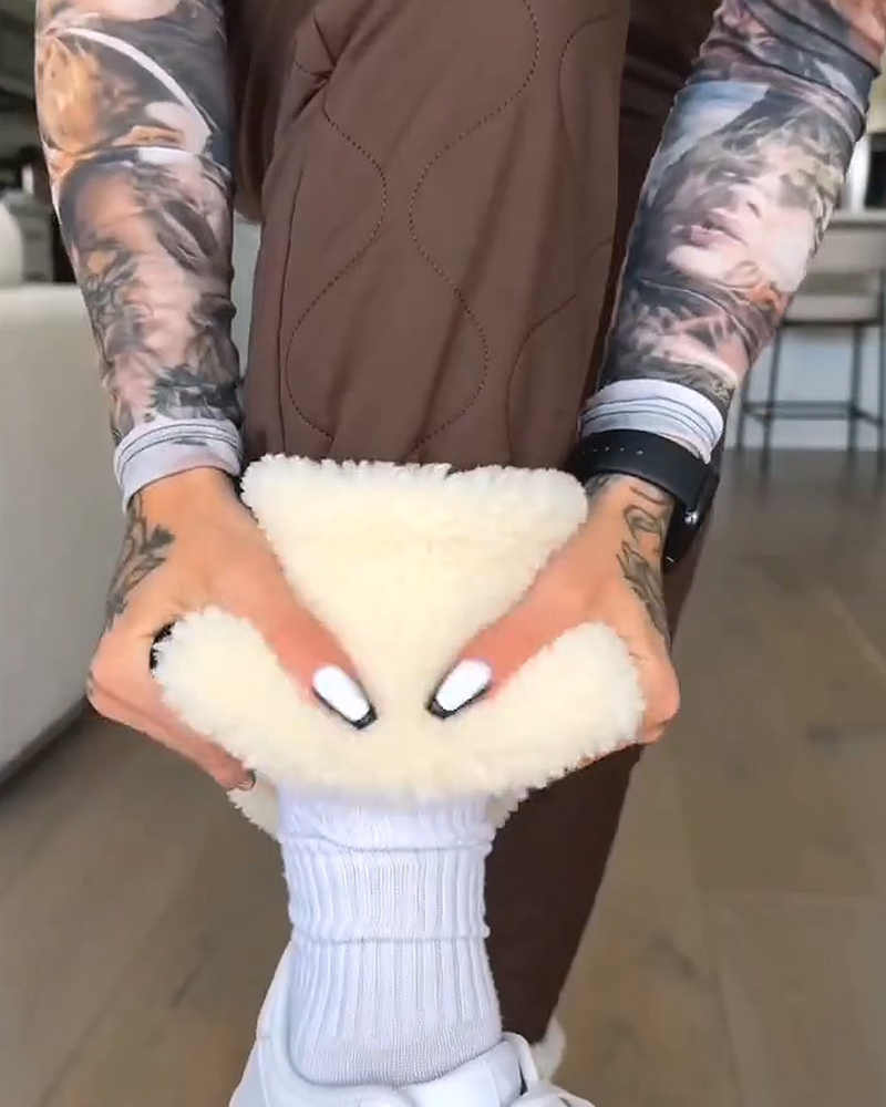 Pantalon Matelassé Ourlé Coton