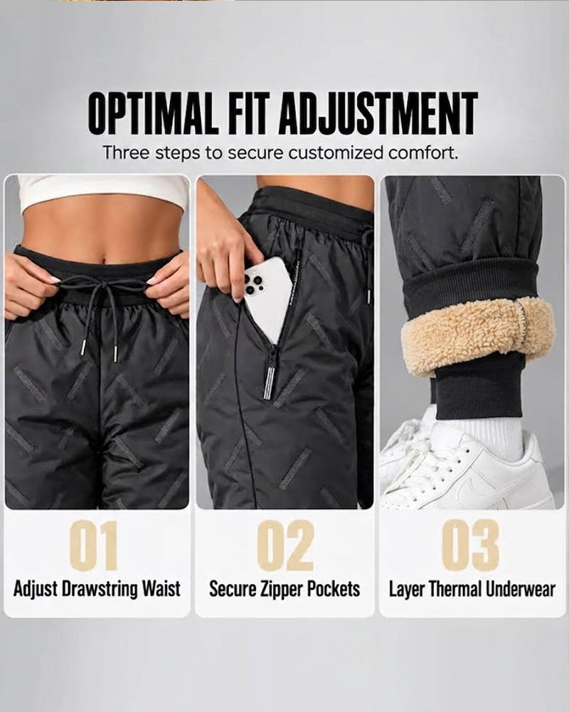 Pantalon Doublé Polaire Extérieur Thermique