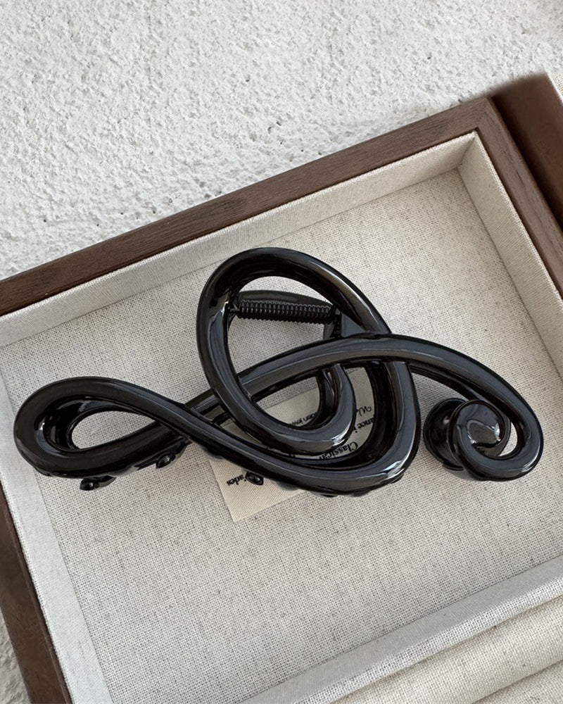 Pince À Cheveux Note De Musique