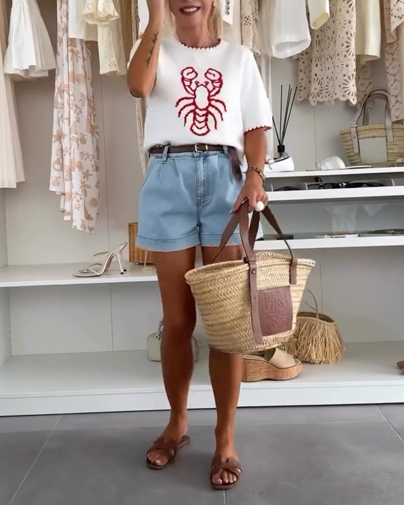 Pull Imprimé Style Urbain