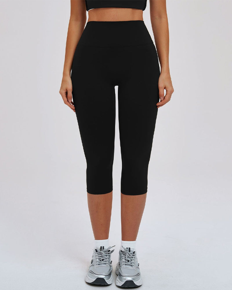Leggings Yoga Taille Haute Mi-Longue