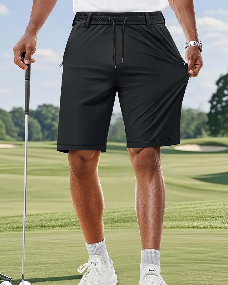 Shorts Taille Élastique Cordon Homme