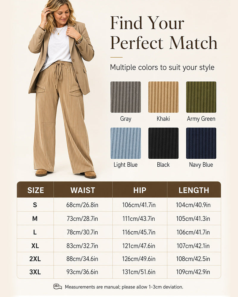 Pantalon Poche Cordon Long