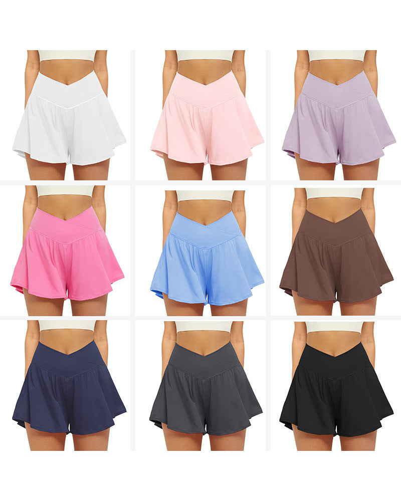 Shorts Taille Haute Uni