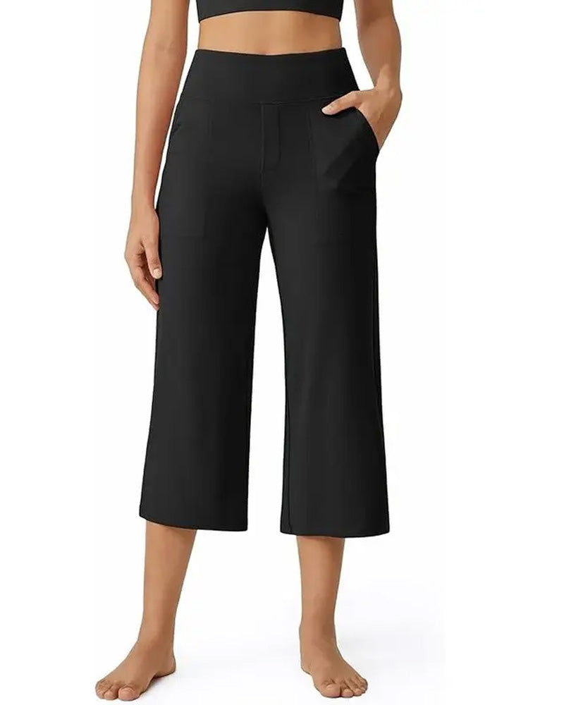 Pantalon Unie Décontracté Polyvalent Court