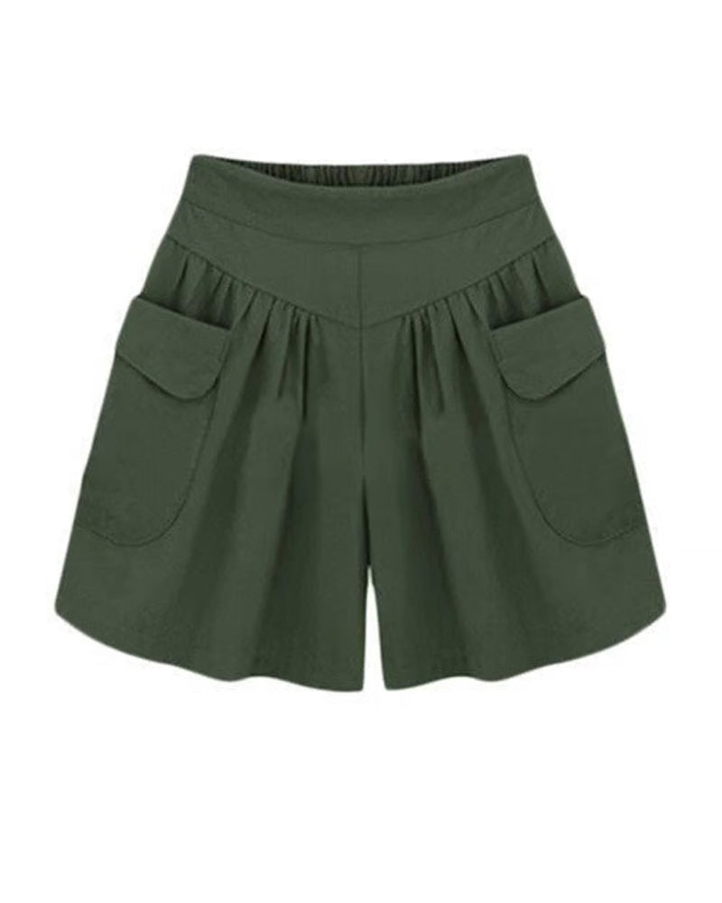 Shorts Amples Taille Haute Affinant