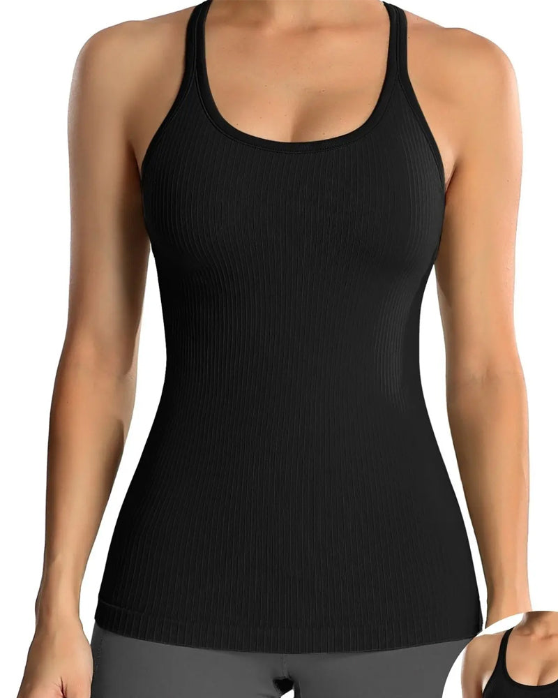 Débardeur Avec Soutien-Gorge Intégré Et Dos Nageur