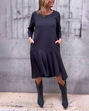 Robe Ample Avec Poche