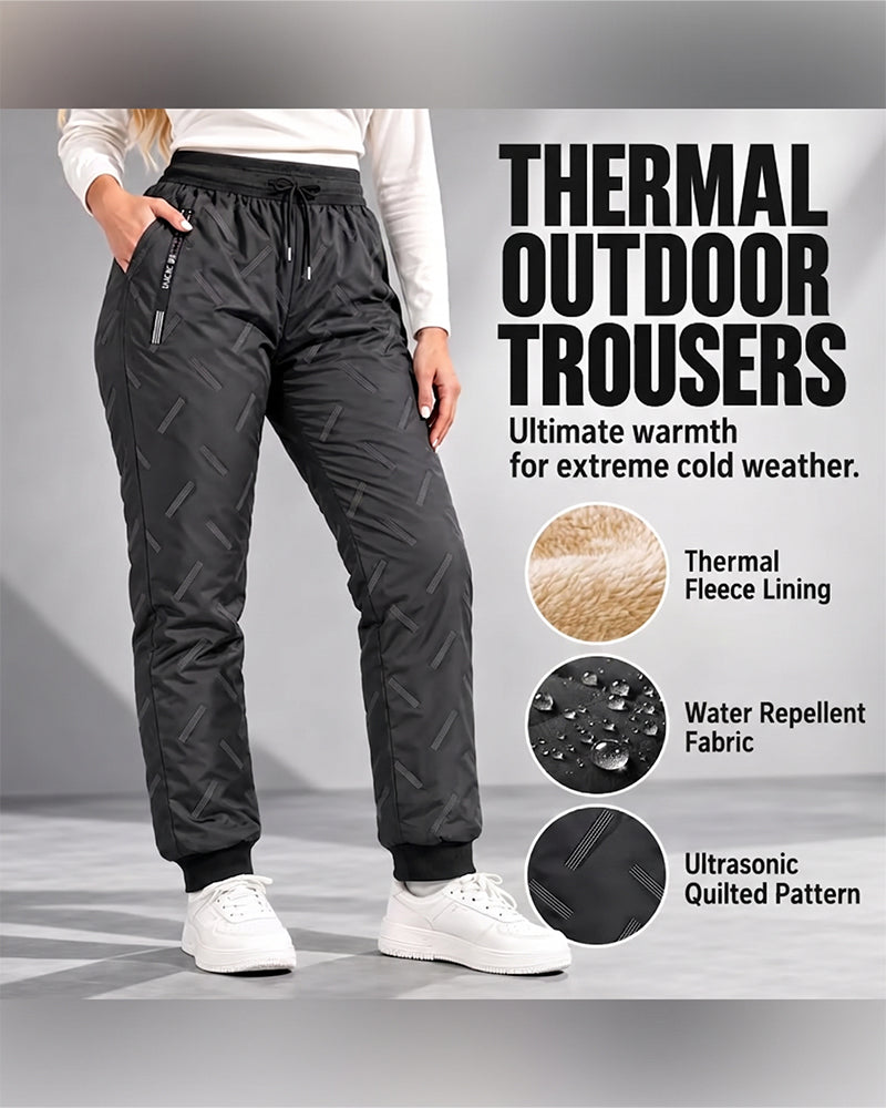 Pantalon Doublé Polaire Extérieur Thermique