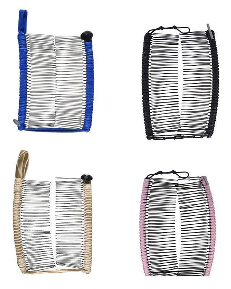 Barrette à cheveux banane rétro