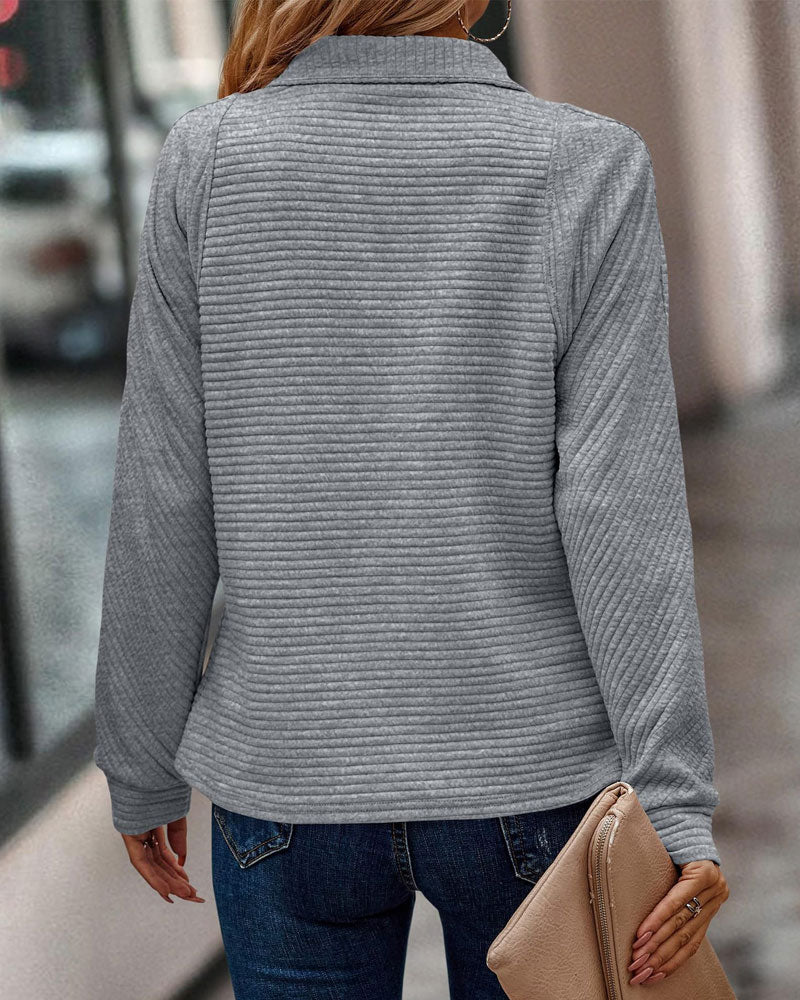 Sweat À Capuche Avec Couleur Uni Et Zip