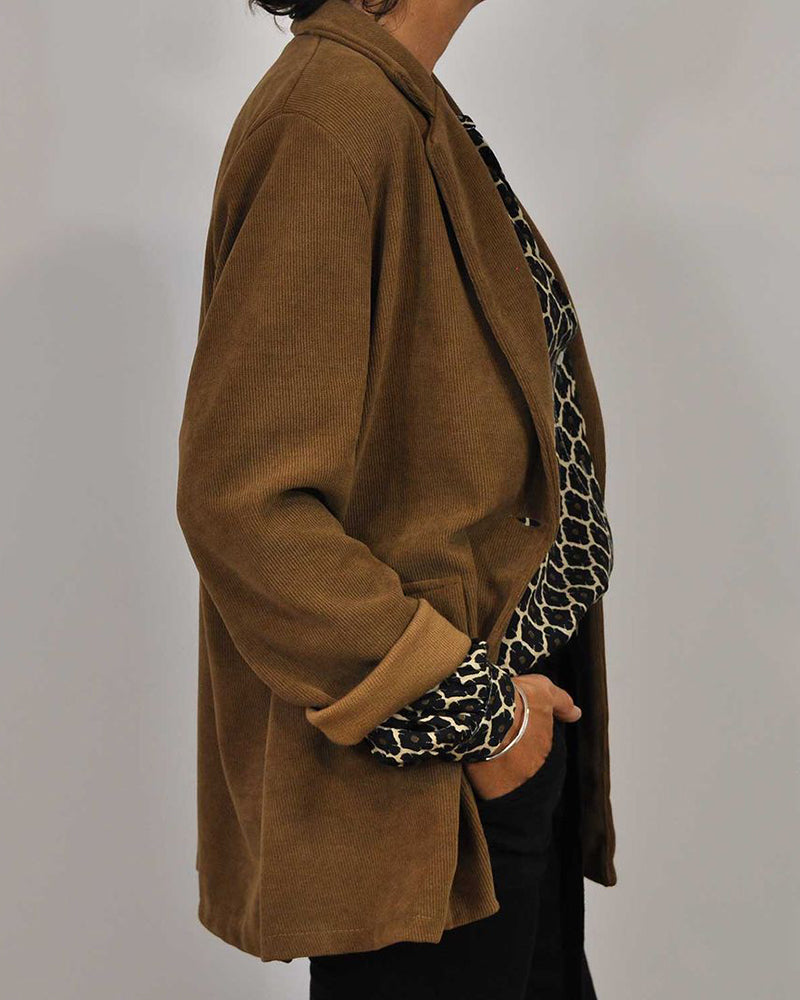 Chemisier Décontracté Avec Col En V