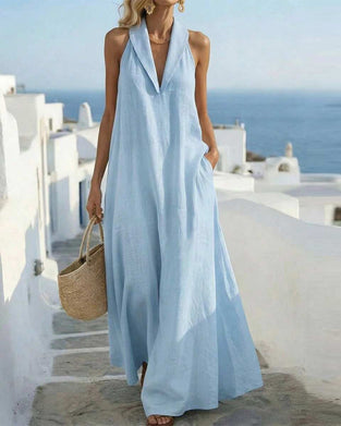 Robe Col V Rabattre Ligne A