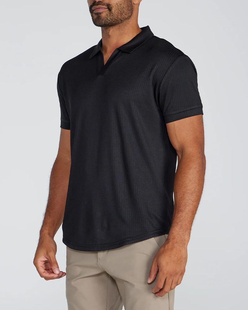 T-Shirt Col Polo Manche Courte Homme